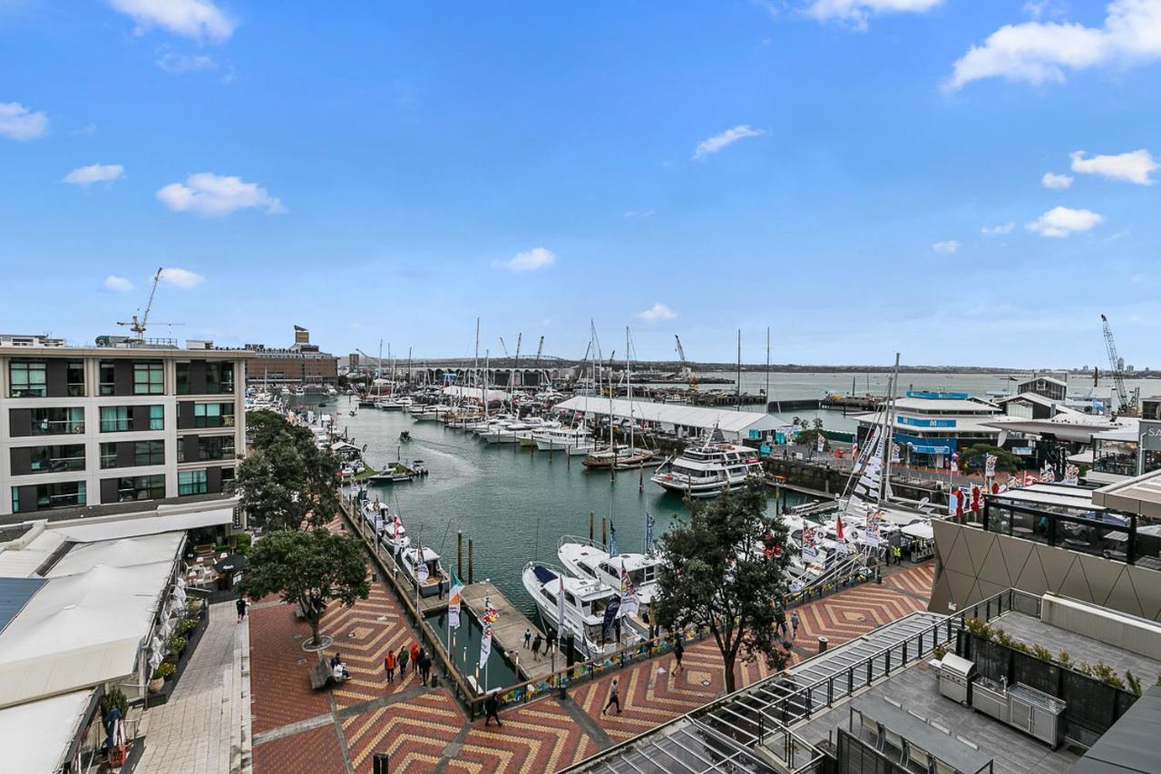 Dazzling Sea Views - Heart Of The Viaduct Apartment Auckland Luaran gambar