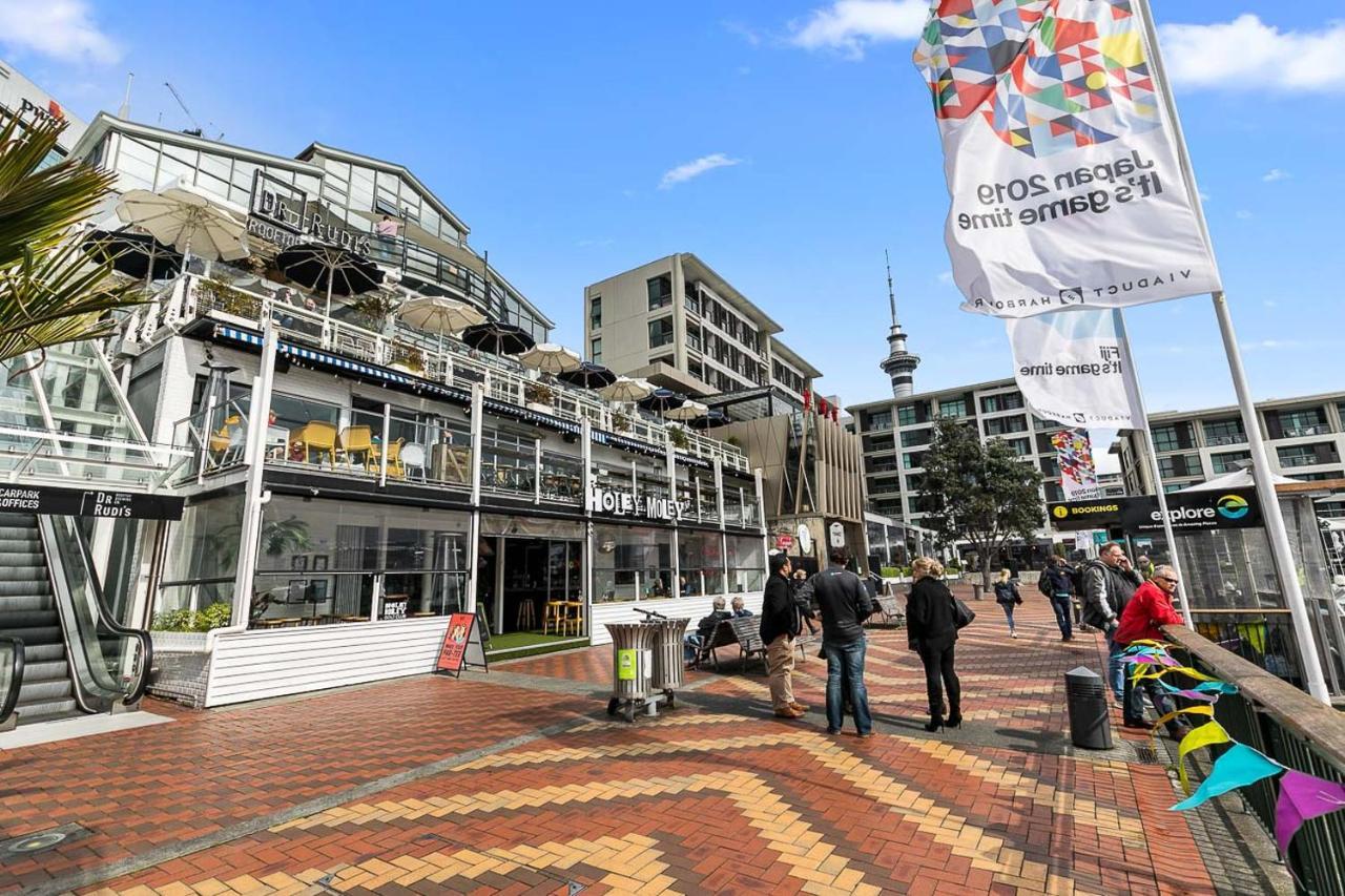 Dazzling Sea Views - Heart Of The Viaduct Apartment Auckland Luaran gambar